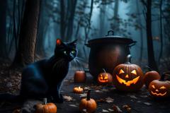 black-cat-and-jack-o-lanterns_7