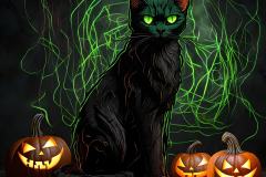 zombie-cat-and-pumpkins_2