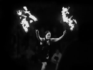 Fire Dancer Gabriola Island British Columbia