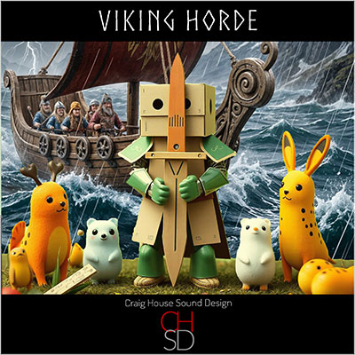 Viking Horde by Craig House Sound Design. Lyrics by Carl Craig. Music by Suno
