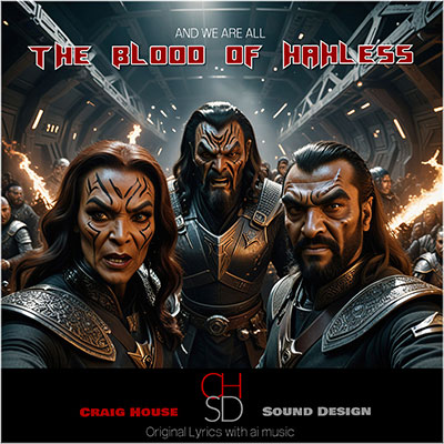 The Blood of Kahless. Lyrics by Carl Craig (Craig House Sound Design). Music by Suno